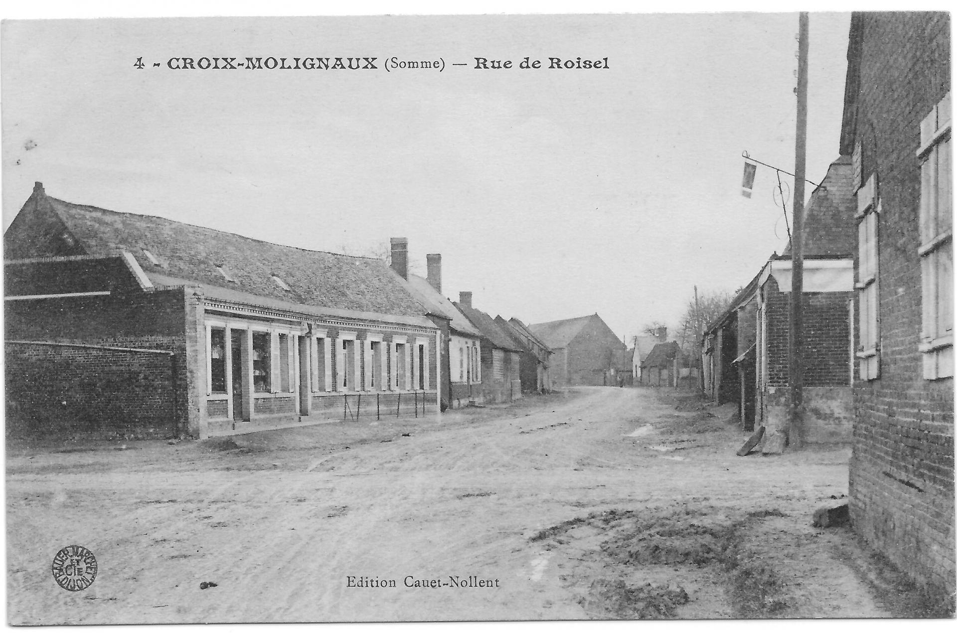 Croix moligneaux rue de roisel
